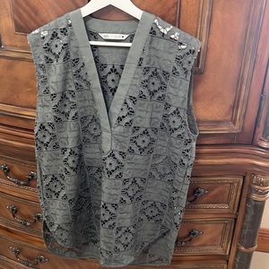 Color green , Zara new